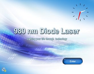 980nm diode laser vascular 1 Láser de diodo de 980 nm vascular 1