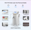 Máquina de depilación láser de diodo con dispositivo láser tripleave de 808 nm