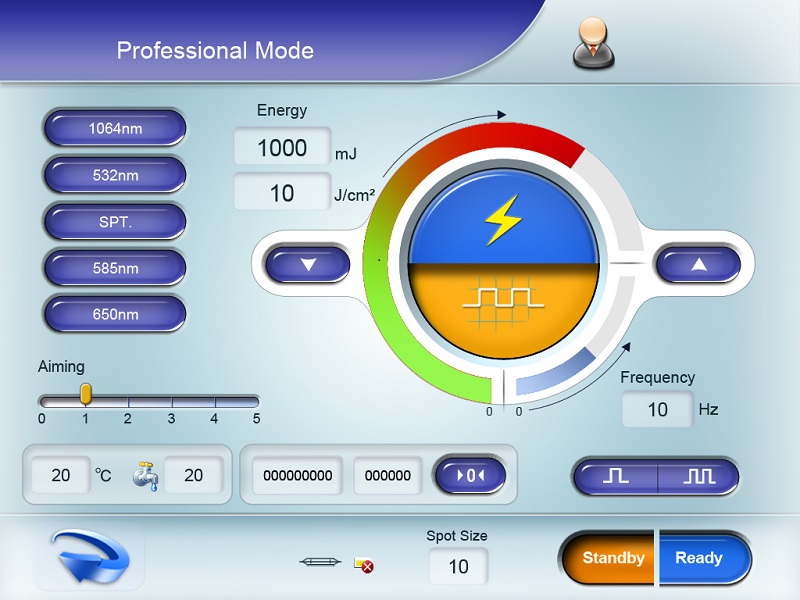 Pantalla l&aacute;ser EO qs 2