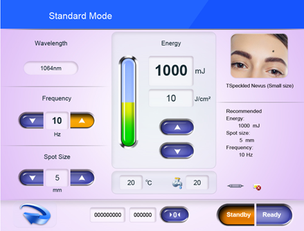 pantalla l&aacute;ser qs 2