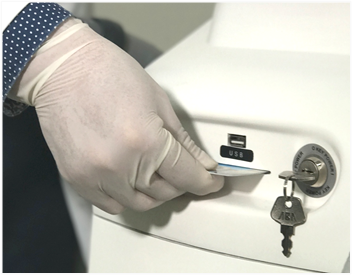 QS laser IC card function Función de tarjeta IC láser QS