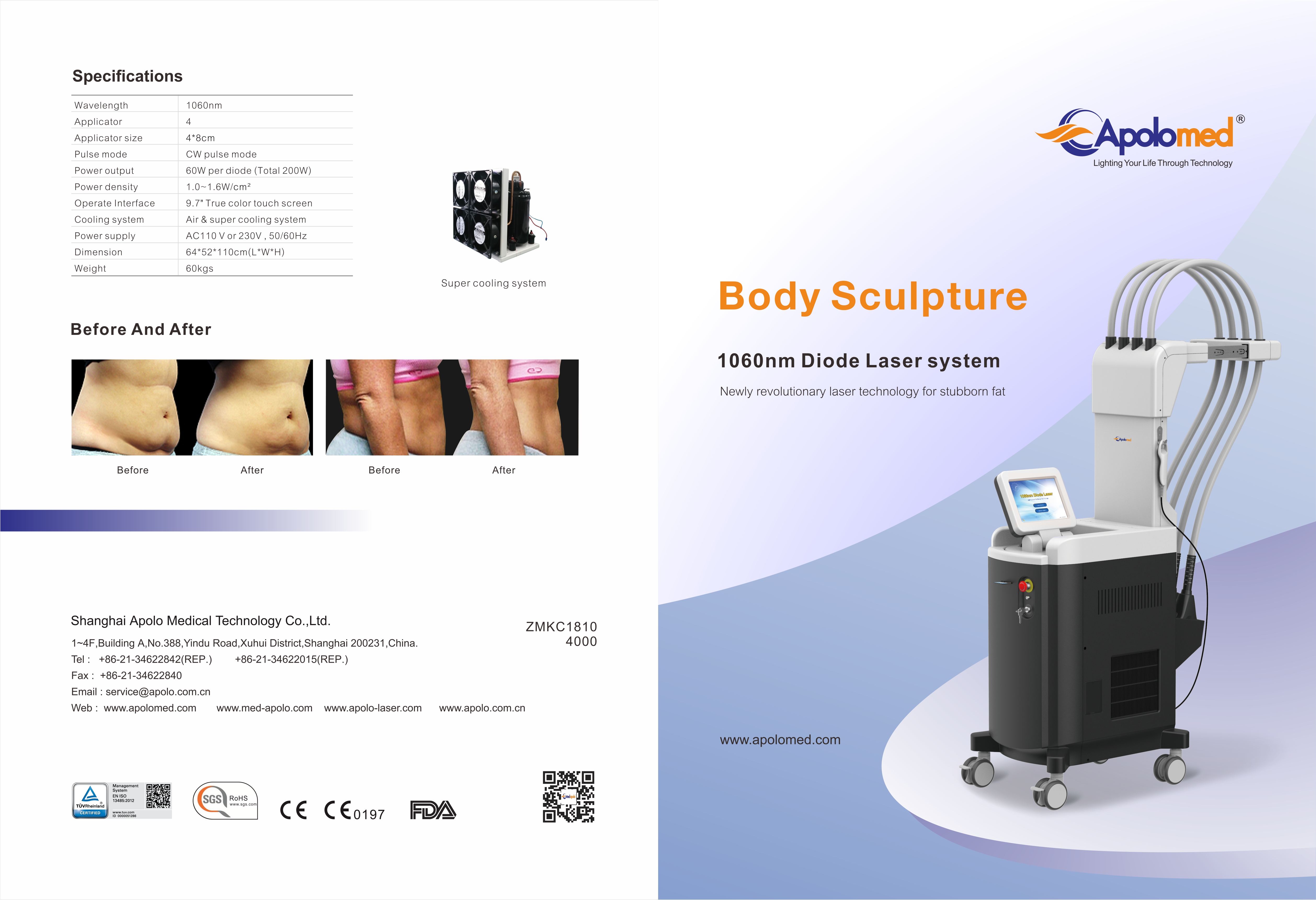 Apolo diodo cuerpo adelgazante 1