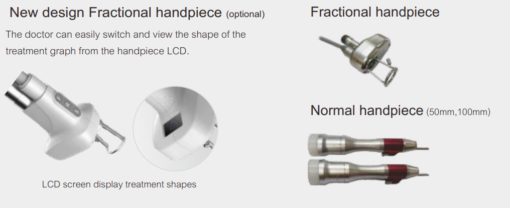 pieza de mano l&aacute;ser C02 fraccional