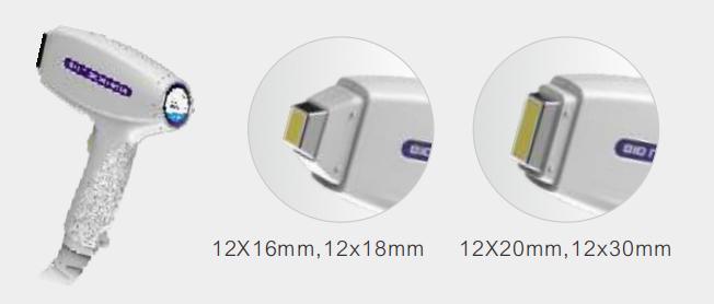 Pieza de mano para m&aacute;quina de depilaci&oacute;n l&aacute;ser de diodo