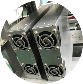 Potencia del l&aacute;ser de diodo de 810 nm