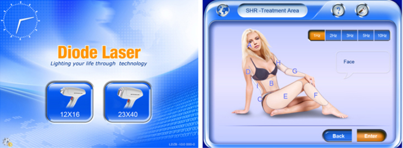 f&aacute;brica de dispositivos de depilaci&oacute;n l&aacute;ser de diodo