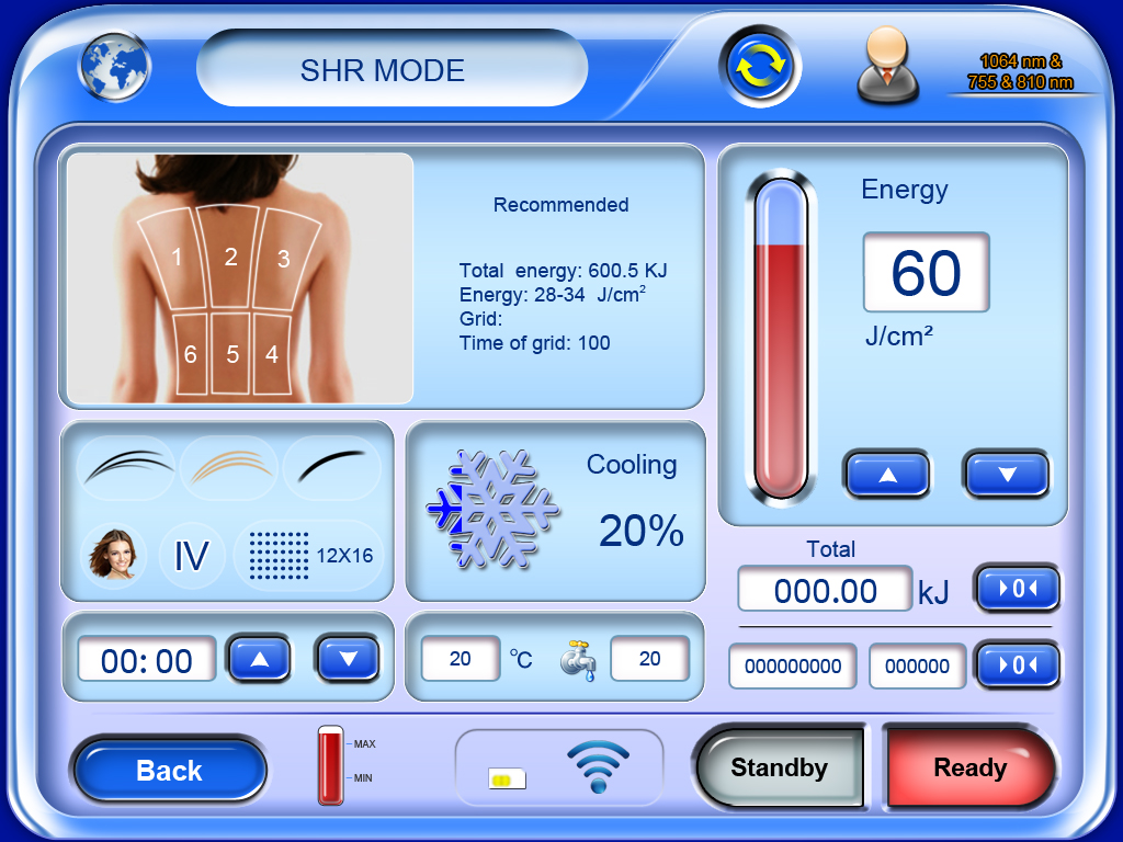 interfaz l&aacute;ser de diodo 810 nm
