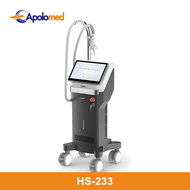 Láser de fibra fraccionada 1550 nm + 1927 nm Máquina láser de fibra de onda dual