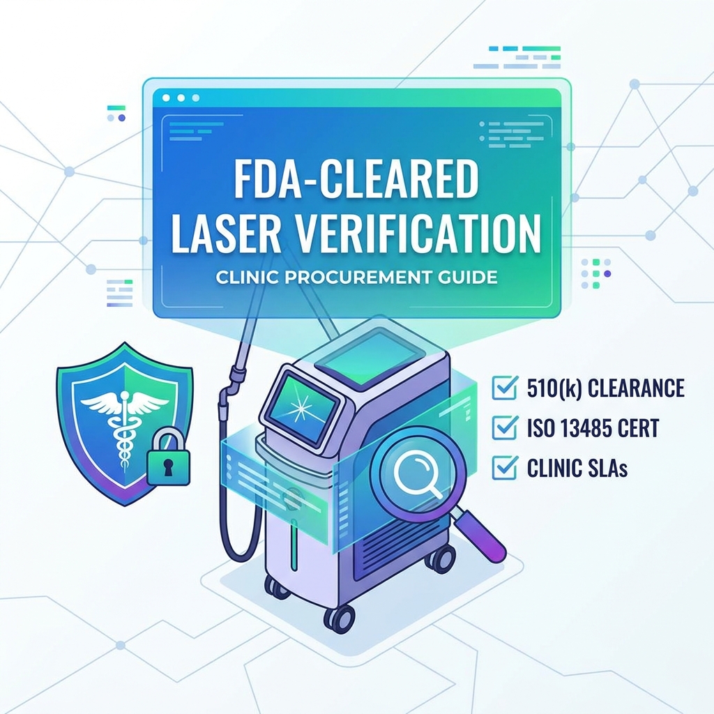 Láseres para eliminación de tatuajes aprobados por la FDA: la documentación que las clínicas deben verificar antes de comprar