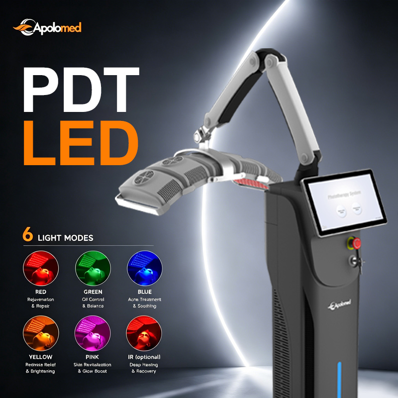 Máquina de terapia LED PDT para el tratamiento del acné