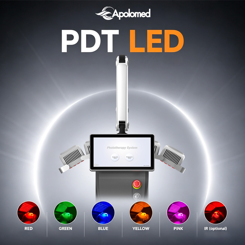Máquina de terapia LED PDT para el tratamiento del acné