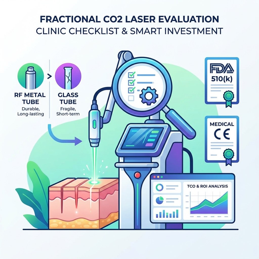 Cómo evaluar un láser de CO2 fraccional de 10.600 nm antes de comprarlo: lista de verificación de especificaciones clínicas